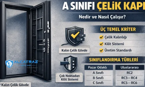 A Sınıfı Çelik Kapı Nedir ? Sınıflandırma Sistemi Nasıl Çalışır ?