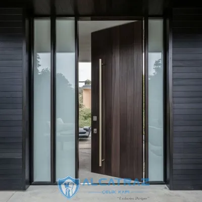 Çelik Villa Kapısı Yalıkavak- Ys237