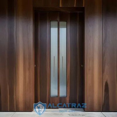 Ahşap Çelik Villa Kapısı - Ys239