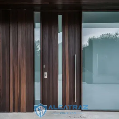 Camlı Çelik Villa Kapısı Ys-241